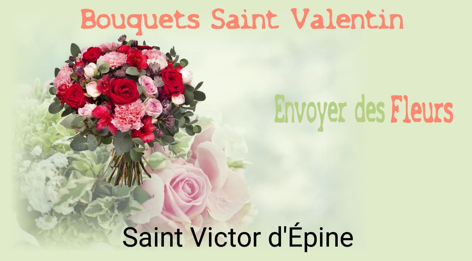 Roses de Saint-Valentin livrées à Saint-Victor-d'Épine